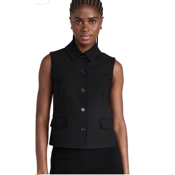 Theory Jackets & Blazers - Theory Women's Tailored Vest, Black, 0 (New)